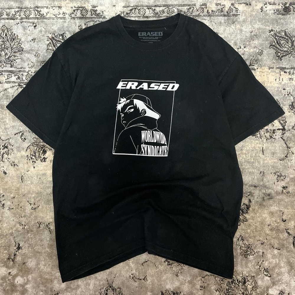 Black Graphic T-Shirt for Men